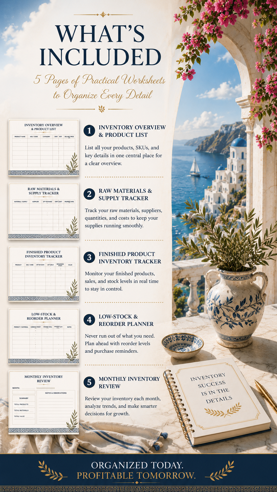 Inventory Management Workbook for Small Businesses