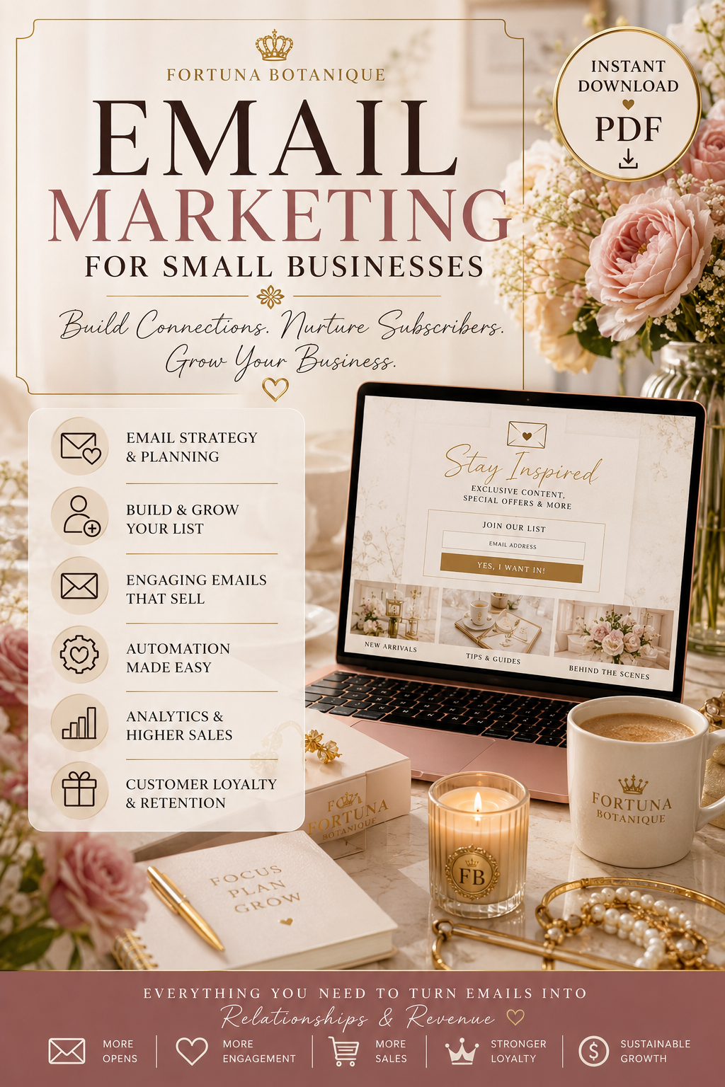 Email Marketing for Small Businesses | Instant PDF Guide