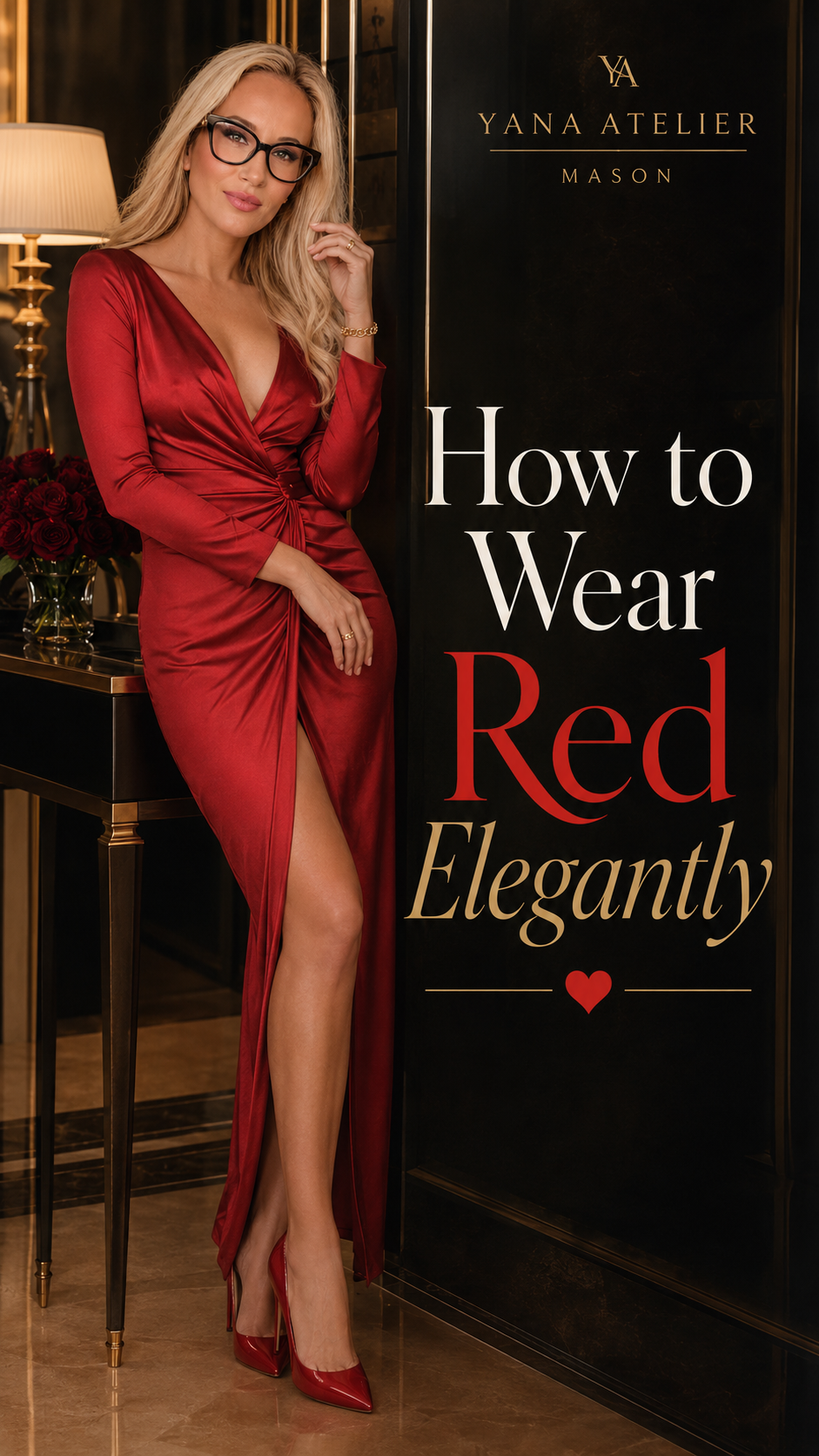 How to Wear Red Elegantly | Luxury Women’s Style Guide