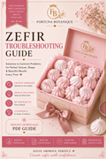 Zefir Troubleshooting Guide | Fix Common Zefir Problems | Professional Meringue Flower Guide | Instant PDF Download