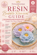 Resin Bubble Removal Guide | Eliminate Resin Bubbles, Crystal Clear Resin Tutorial, Epoxy Resin Tips, Bubble-Free Resin PDF, Instant Download