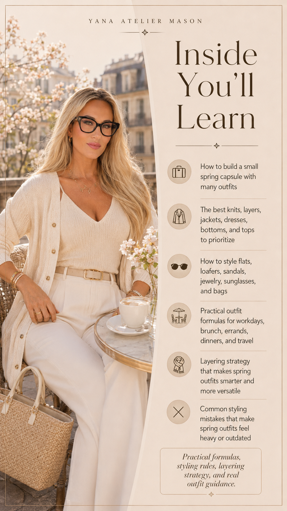 Spring Capsule Wardrobe Guide | Elegant Spring Outfits & Chic Seasonal Style