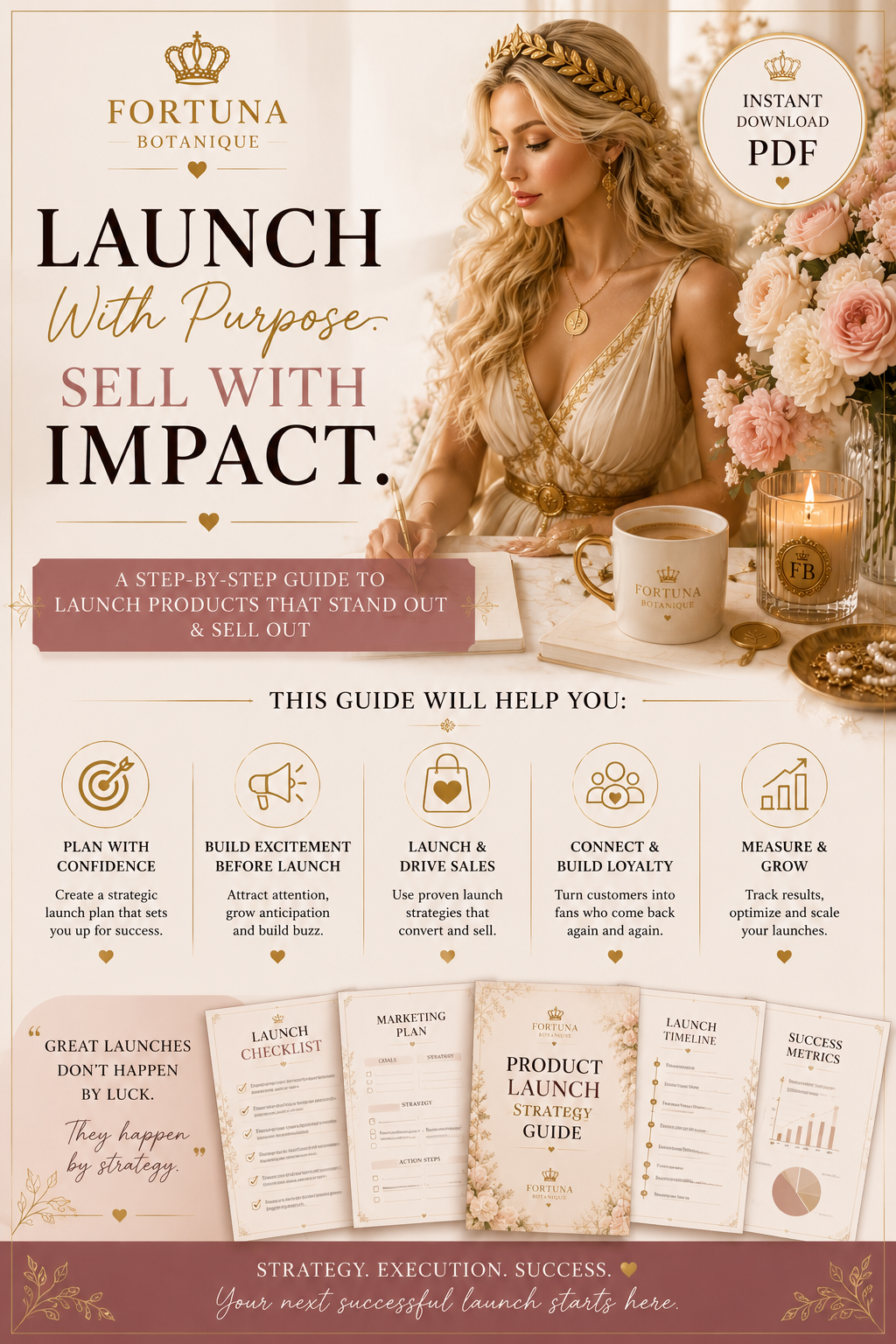 Product Launch Strategy Guide | Instant PDF Download