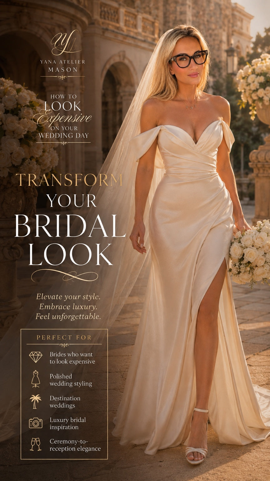 How to Look Expensive on Your Wedding Day | Luxury Bridal Style Guide