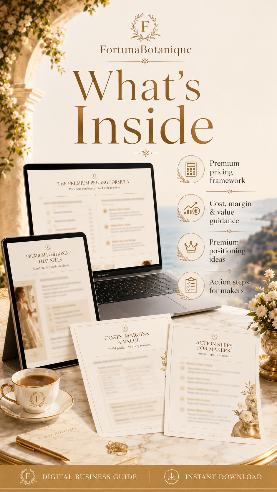 The Premium Pricing Formula Guide for Makers & Creative Business Owners (Copy)