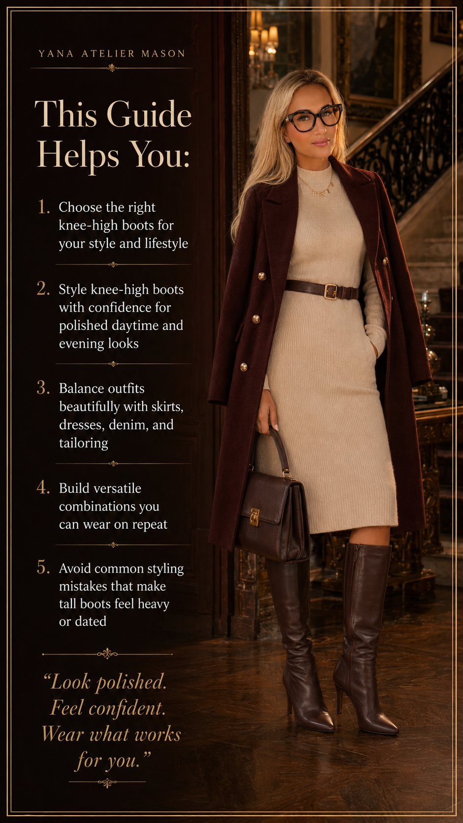 How to Style Ankle Boots | Women’s Fashion Style Guide | Fall Outfit Ideas, Boot Styling Tips & Timeless European Style (Copy)