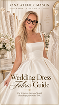 Wedding Dress Fabric Guide | Bridal Fabrics, Texture, Drape & Dress Styling