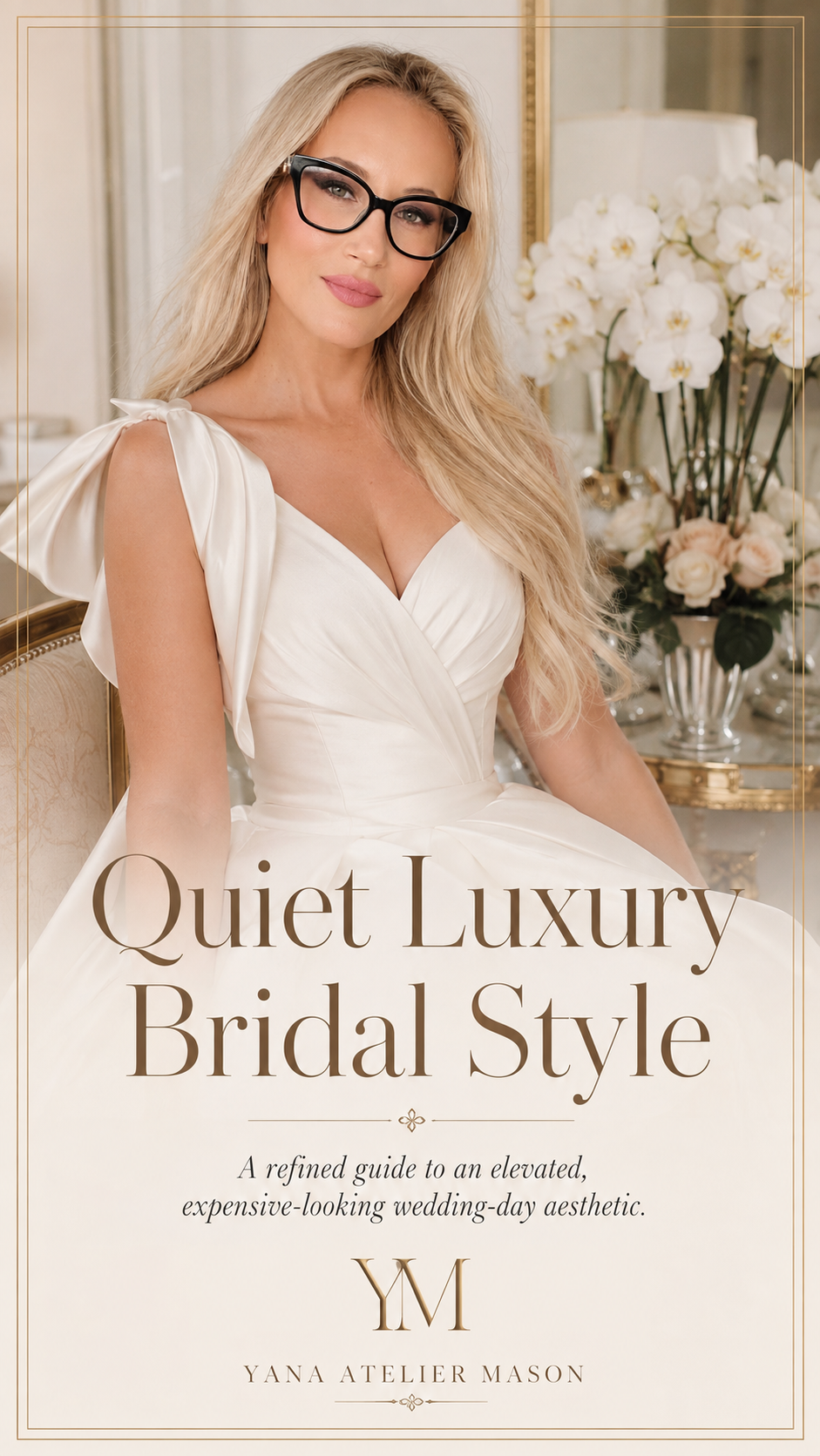 Quiet Luxury Bridal Style Guide | Elegant Luxury Wedding Styling