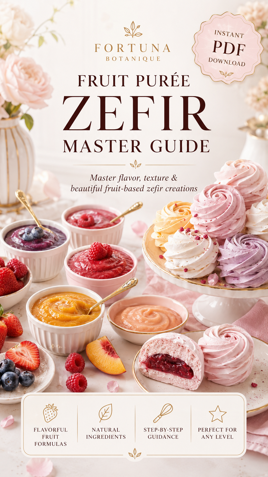 Fruit Purée Zefir Master Guide | Fruit-Based Zefir Recipes & Texture Techniques
