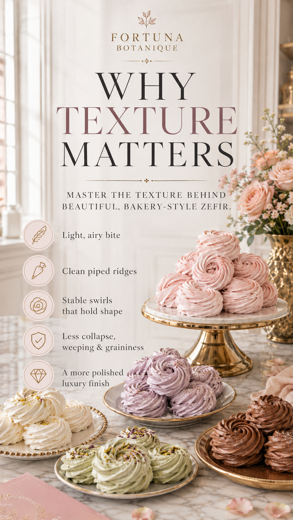 Zefir Texture Masterclass Guide | Light, Fluffy & Stable Zefir Techniques