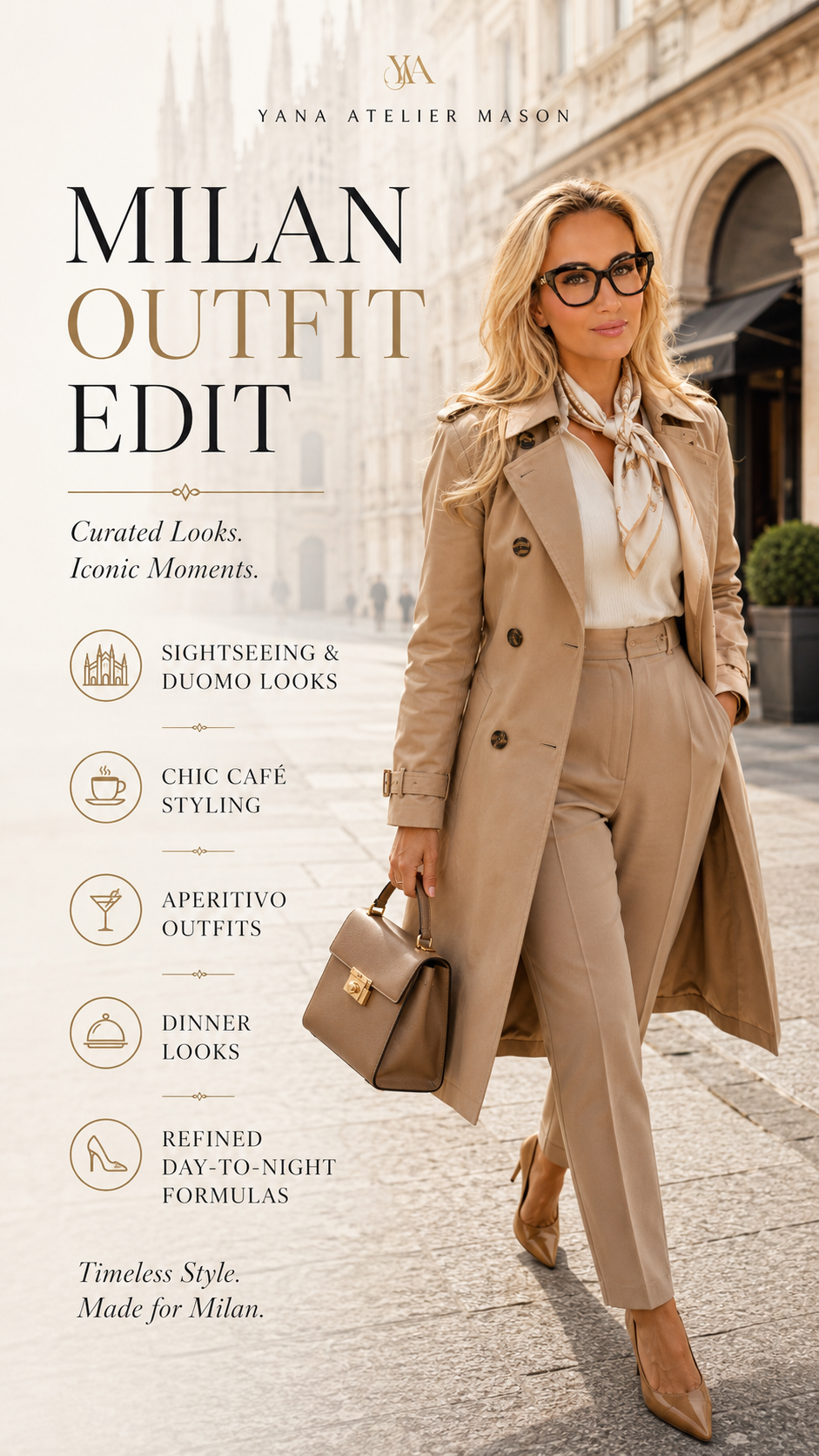 Milan Packing Guide | Italian Capsule Wardrobe & Luxury Travel Style Guide
