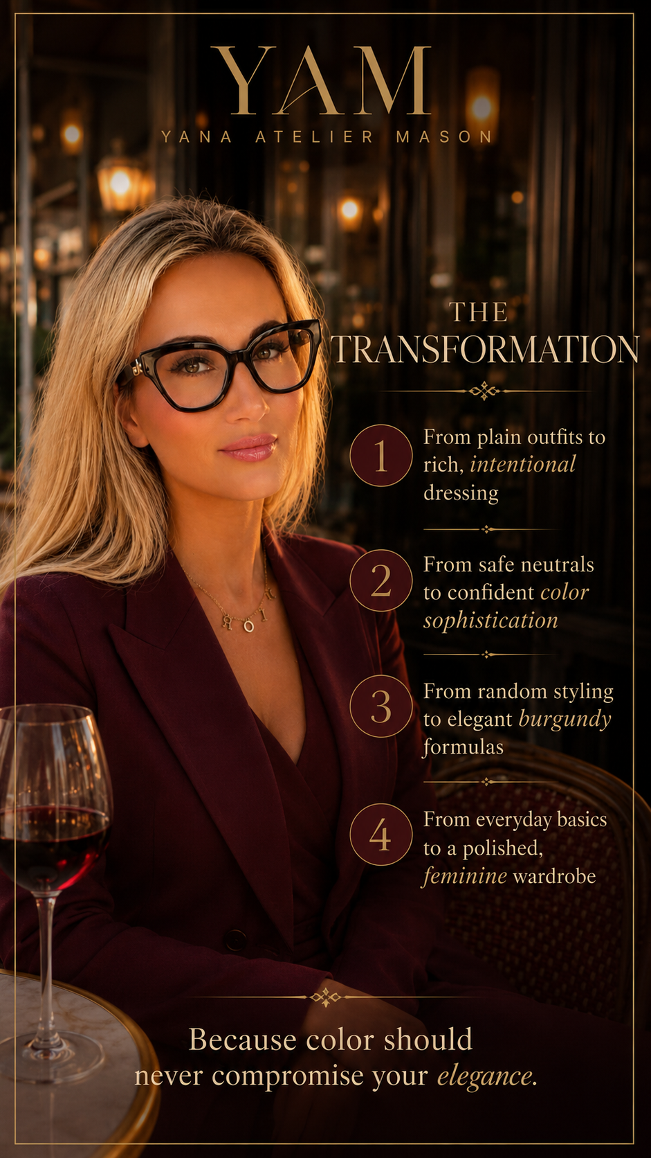 How to Wear Burgundy Elegantly | Luxury Women’s Style Guide | Digital Fashion E-Book