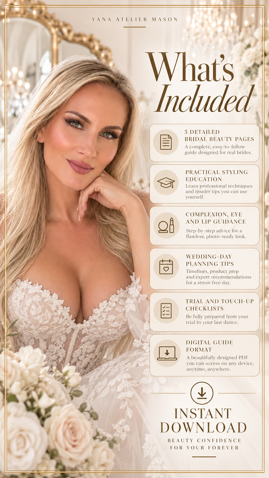 Bridal Makeup Guide | Elegant Wedding Day Beauty & Luxury Bridal Makeup Styling