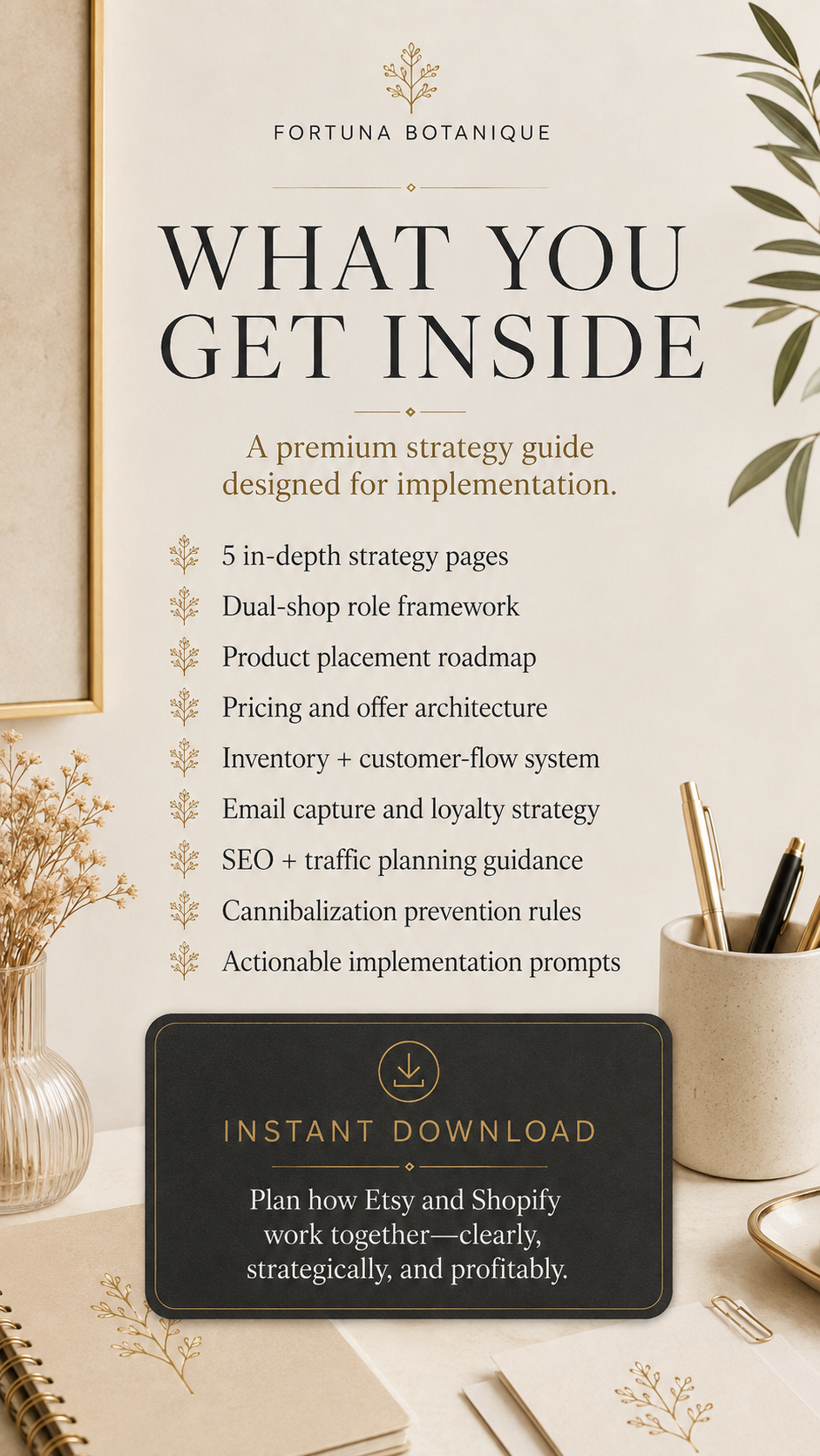 Etsy + Shopify Dual-Shop Strategy Guide | Ecommerce Growth, Pricing, SEO, Traffic & Customer Retention