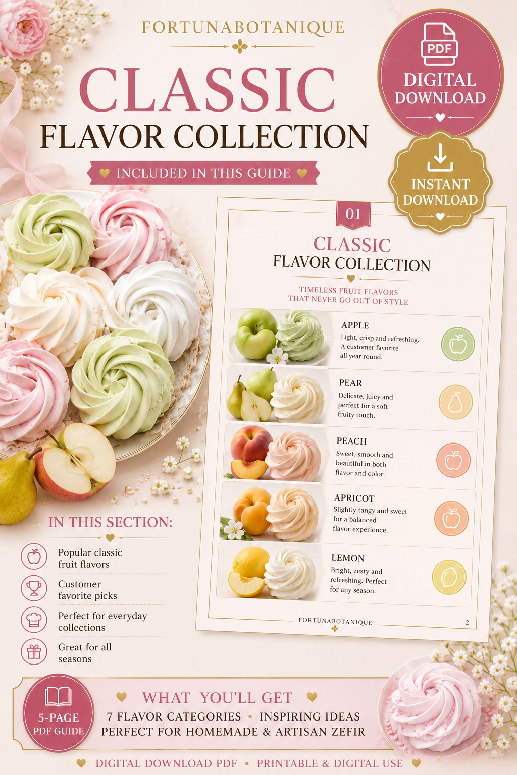 Luxury Zefir Flavor Collection Guide | Premium Flavor Combinations & Pairing Ideas | PDF Recipe Inspiration for Zefir Artists