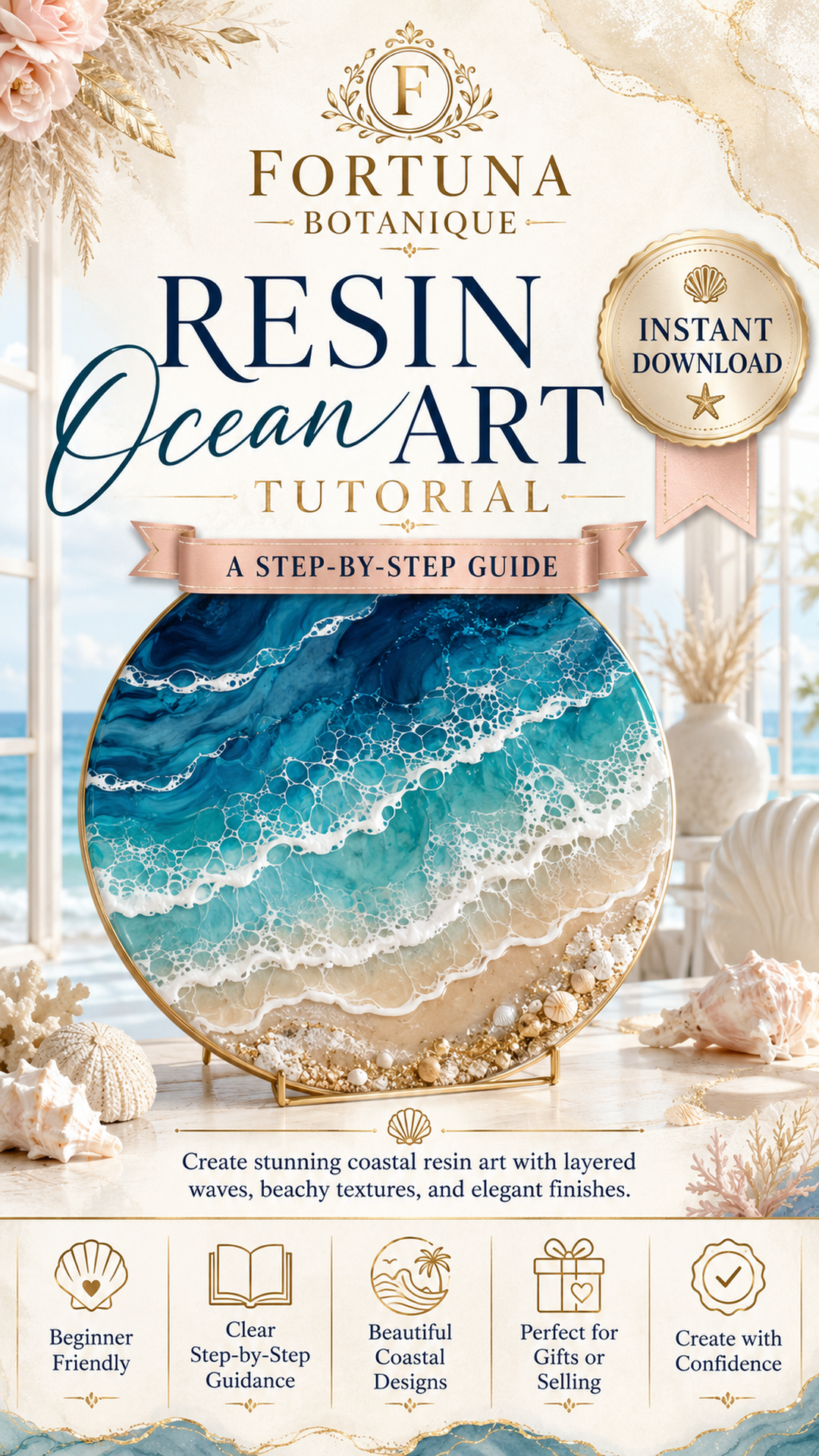 Resin Ocean Art Tutorial Guide for Beginners