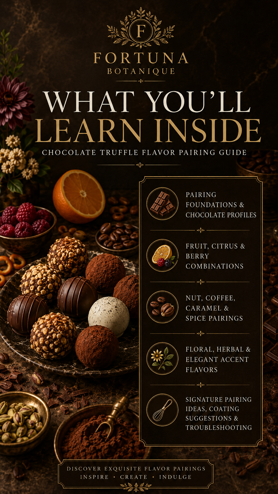 Chocolate Truffle Flavor Pairing Guide | Artisan Chocolatier PDF