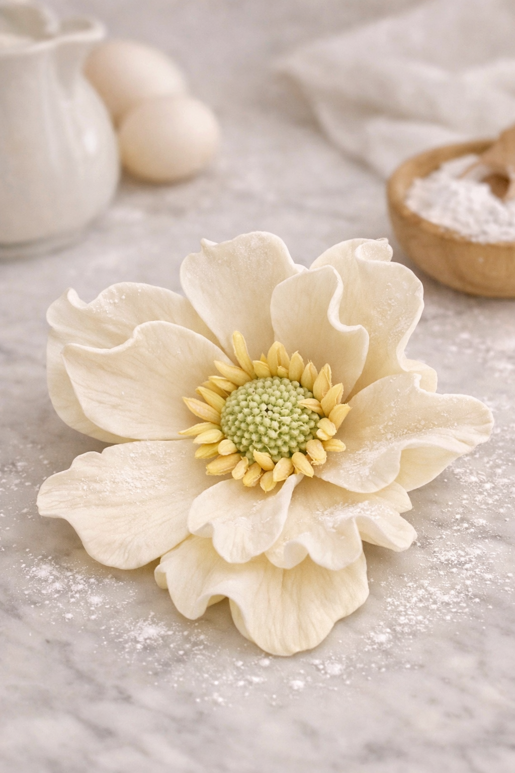 Anemone Silicone Flower Mold for Soap, Candles, Resin, Chocolate & Zefir
