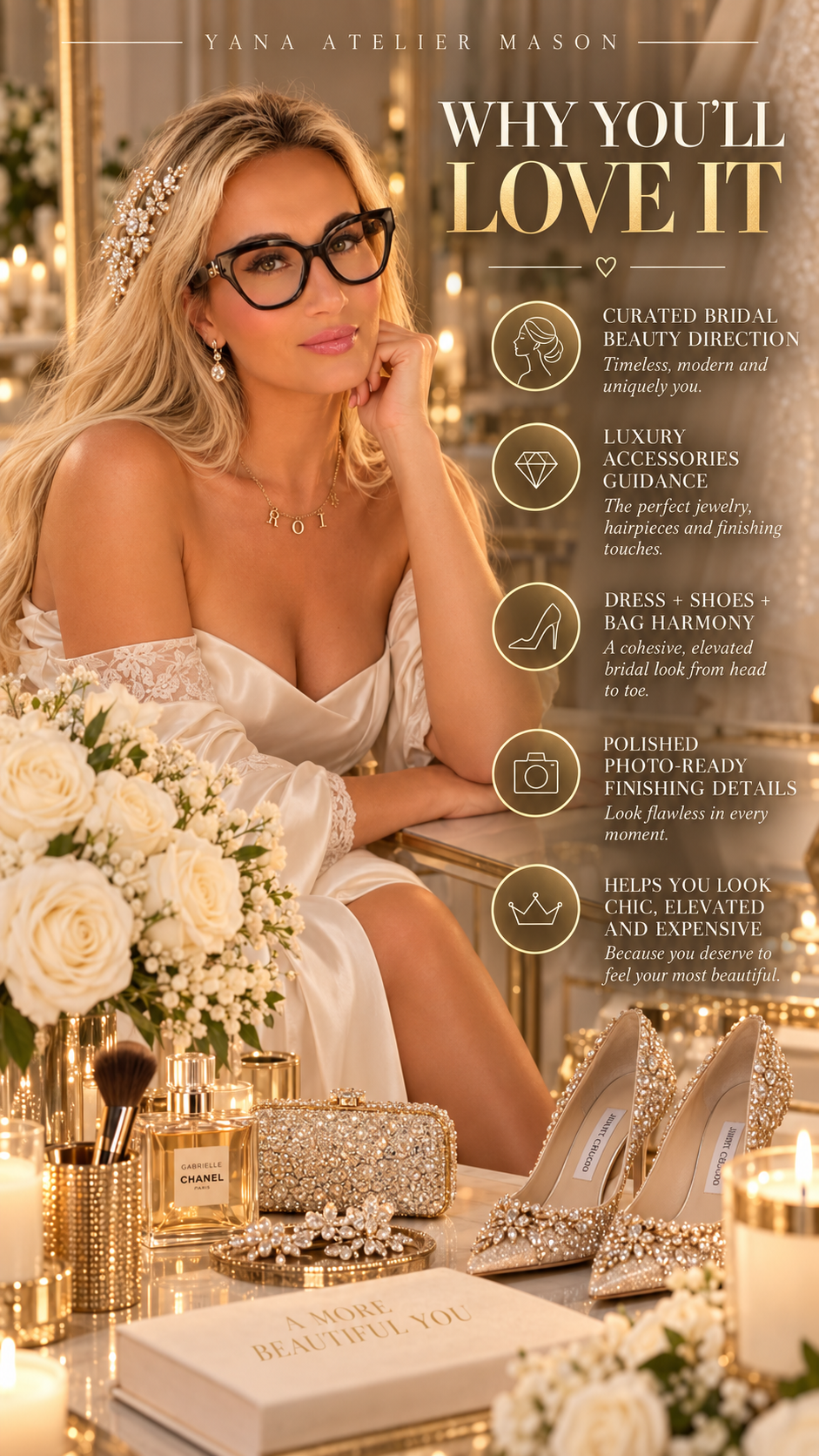 Bridal Beauty & Accessories Guide | Hair, Jewelry, Shoes & Finishing Details