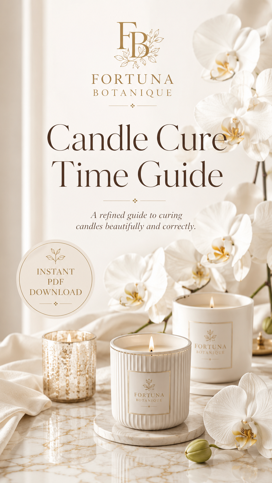 Candle Cure Time Guide | Candle Making PDF Download