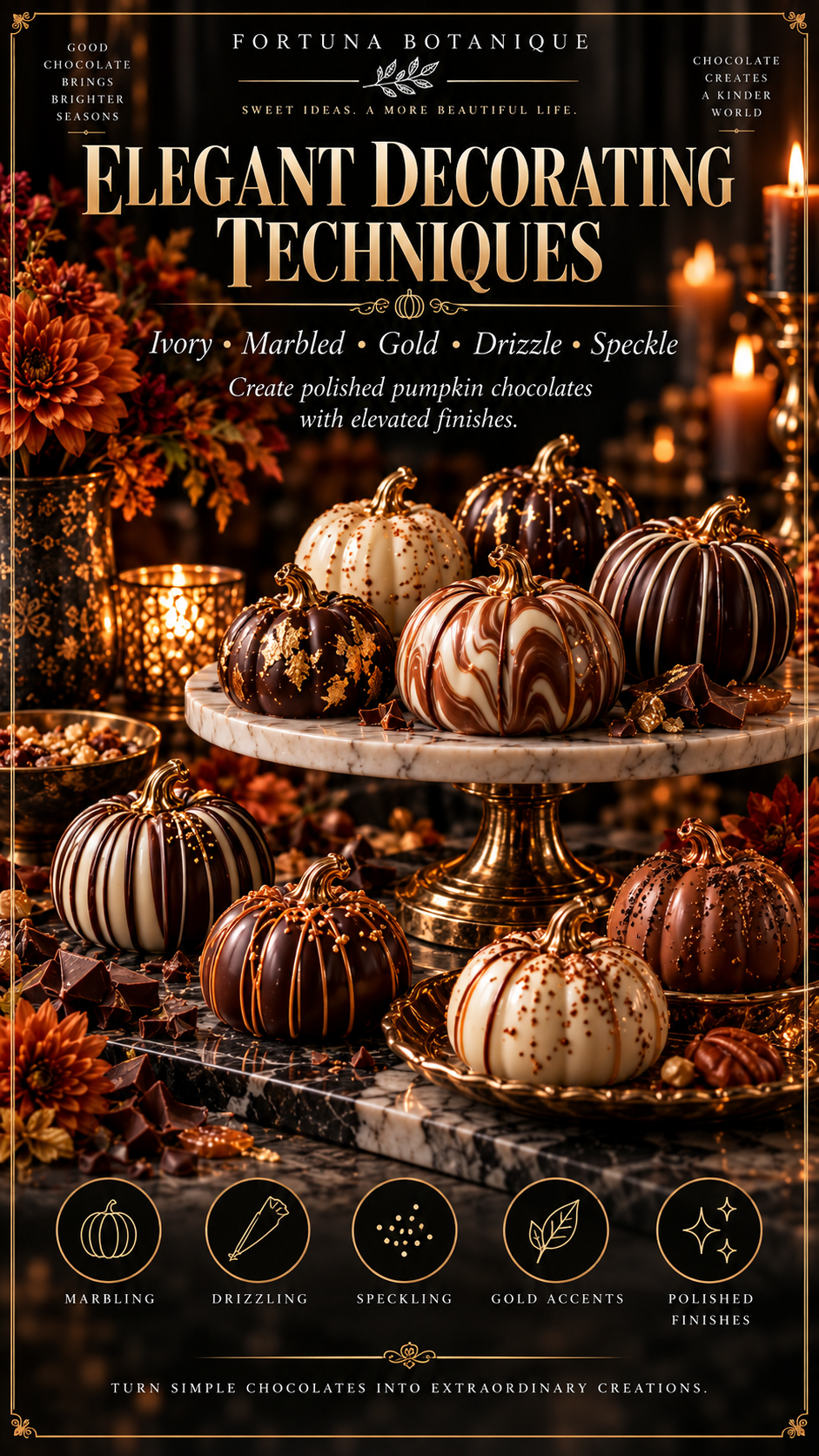 Pumpkin Chocolate Guide | Molded Fall Chocolates, Fillings, Decorating, Packaging & Selling