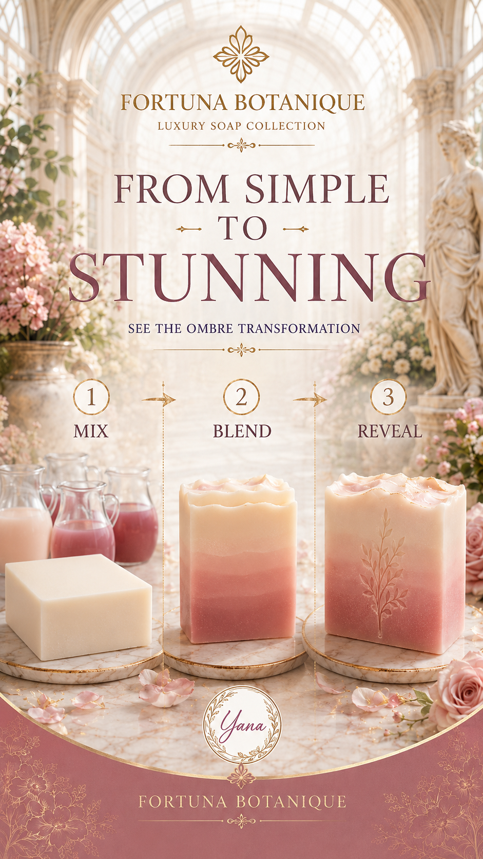 Ombre Soap Tutorial PDF Guide | Luxury Layered Soapmaking Technique | Instant Digital Download