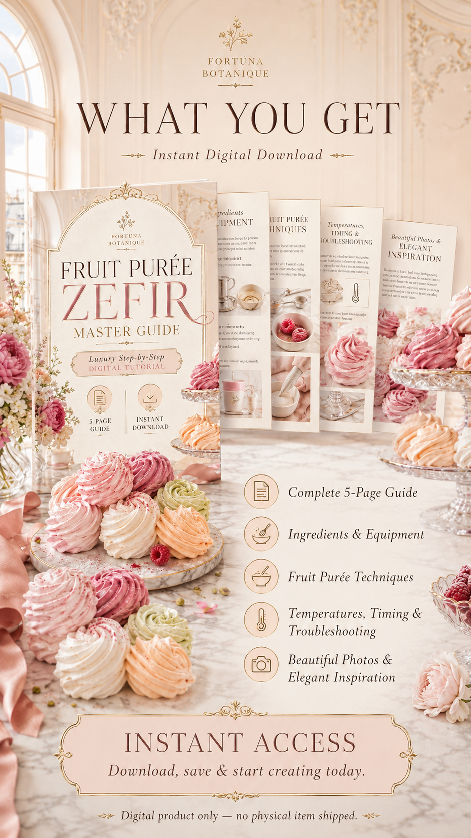 Fruit Purée Zefir Master Guide | Zefir Fruit Preparation, Texture & Consistency Digital Guide