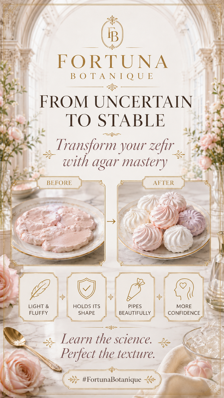 Agar-Agar Mastery for Zefir Guide | Zefir Stability, Texture & Consistency Digital Guide