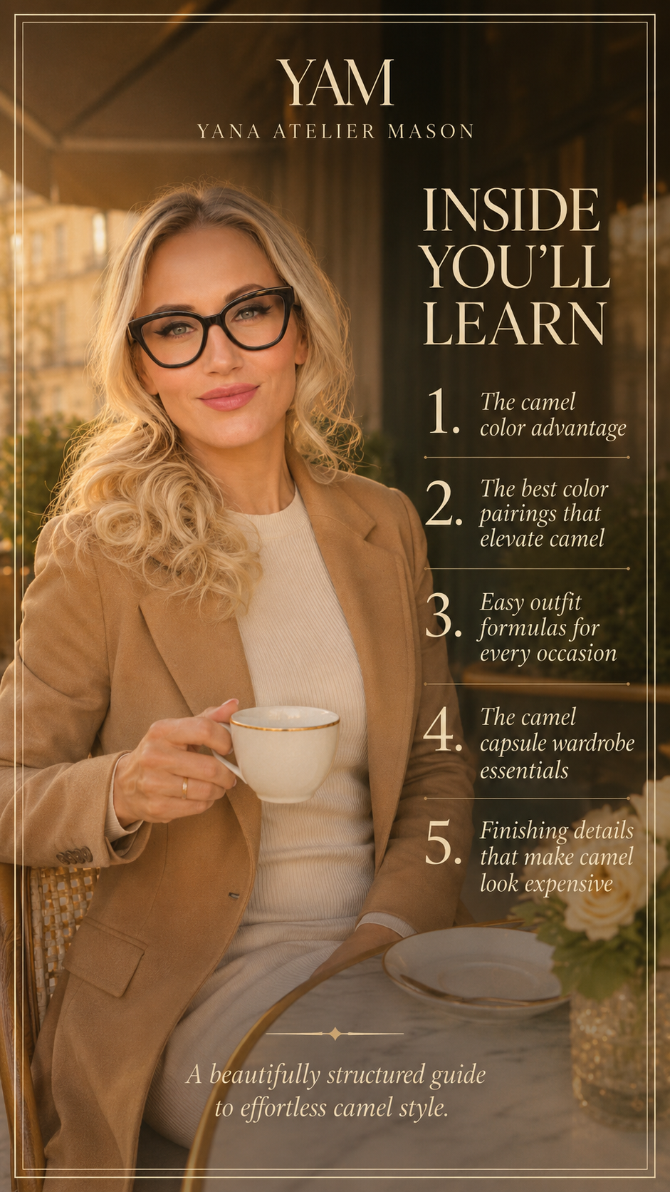 How to Wear Camel Without Looking Plain | Elegant Neutral Style Guide | Women’s Digital Fashion E-Book