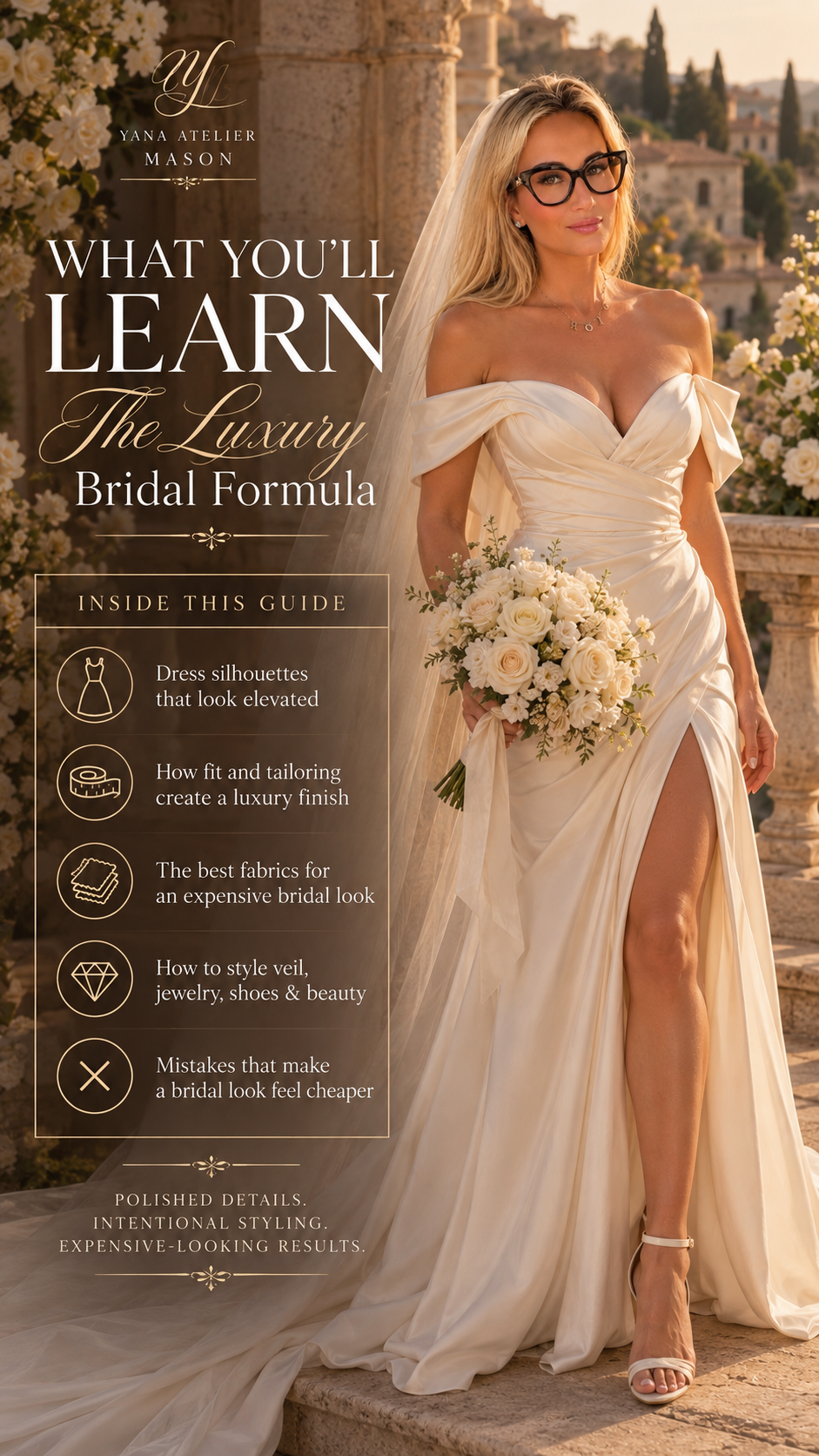 How to Look Expensive on Your Wedding Day | Luxury Bridal Style Guide
