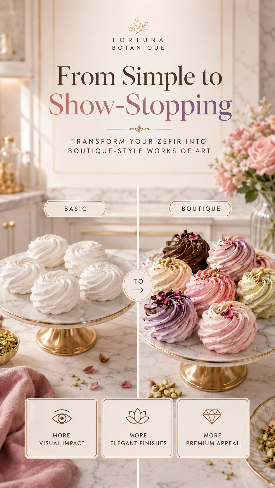 Two-Tone, Ombré & Multicolor Zefir Techniques Guide | Luxury Zefir Decorating & Piping PDF