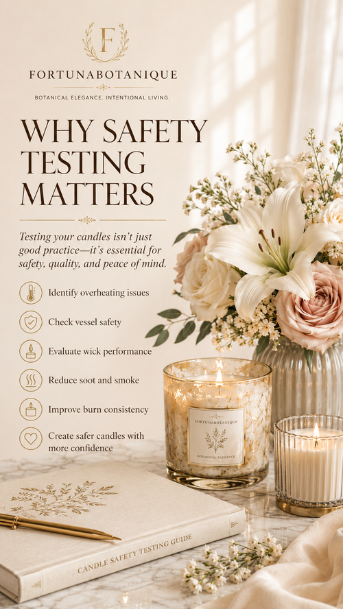 Candle Safety Testing Guide | Candle Making PDF Download