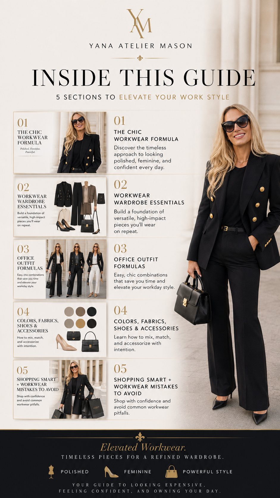Chic Workwear Style Guide | Digital PDF