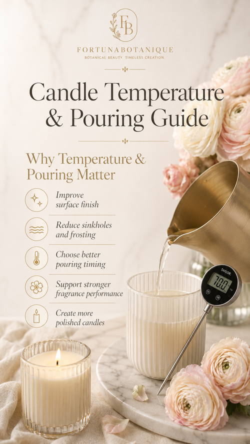 Candle Temperature & Pouring Guide | Candle Making PDF