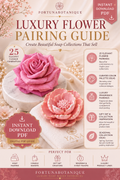 Luxury Soap Flower Pairing Guide | Premium Floral Collection Design Guide for Handmade Soap Makers