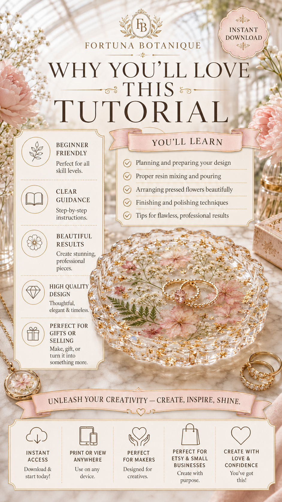 Resin Trinket Dish Tutorial Guide for Beginners