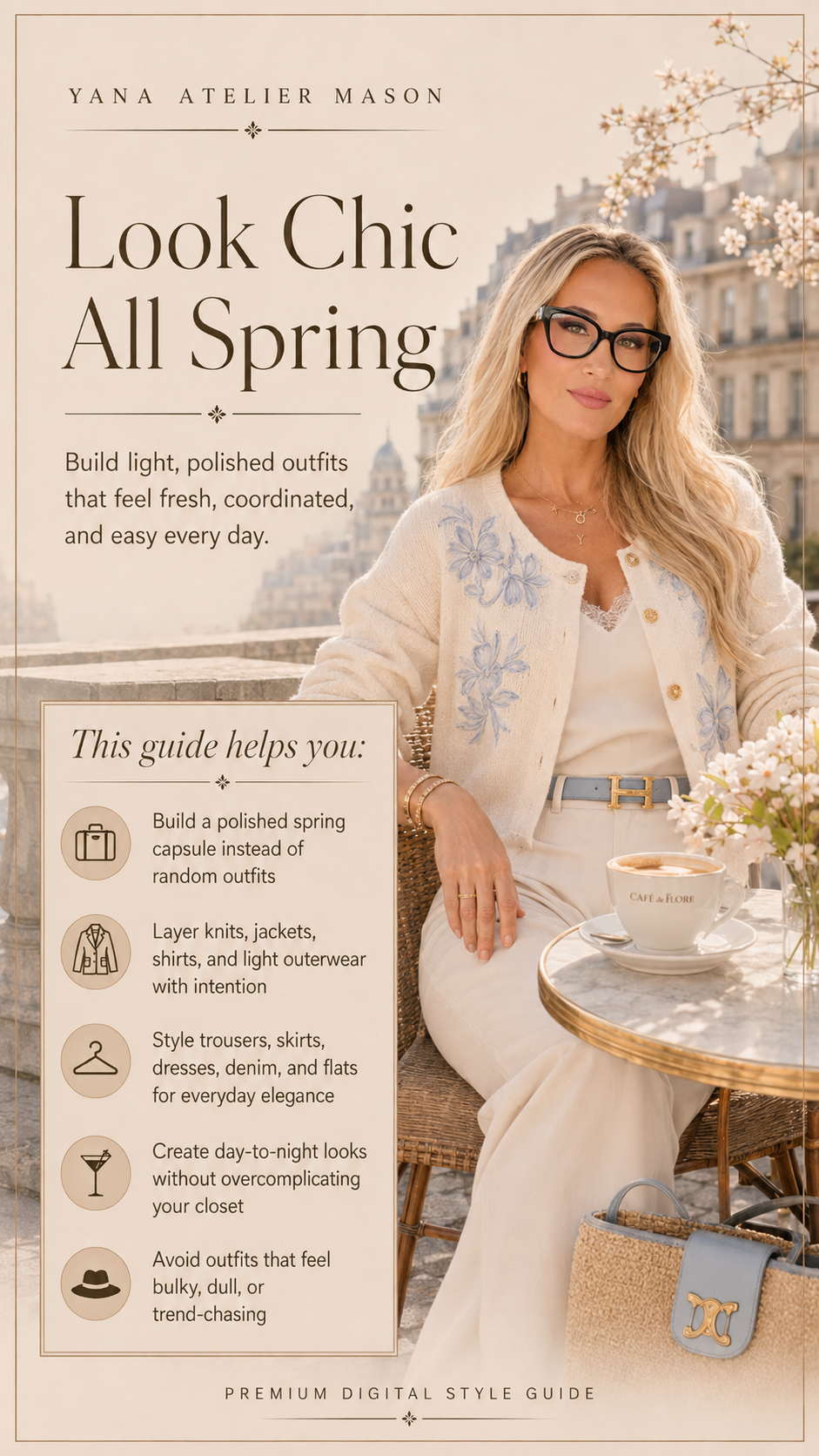 Spring Capsule Wardrobe Guide | Elegant Spring Outfits & Chic Seasonal Style