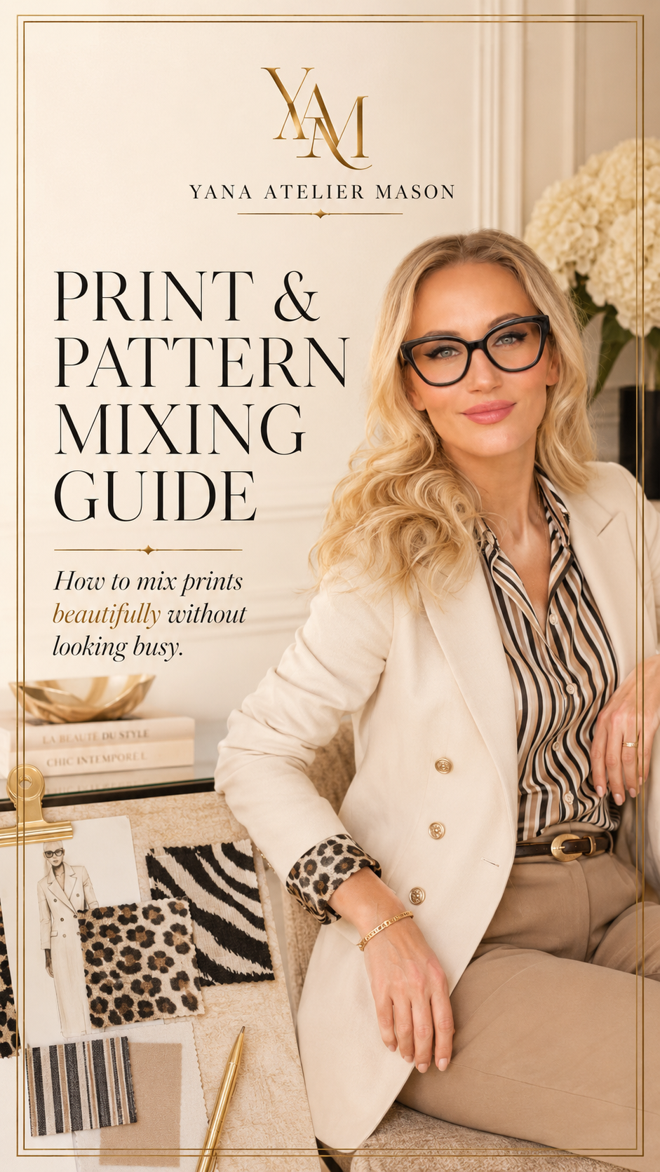 Print & Pattern Mixing Guide | Women’s Style Guide for Stripes, Florals, Plaid & Animal Print