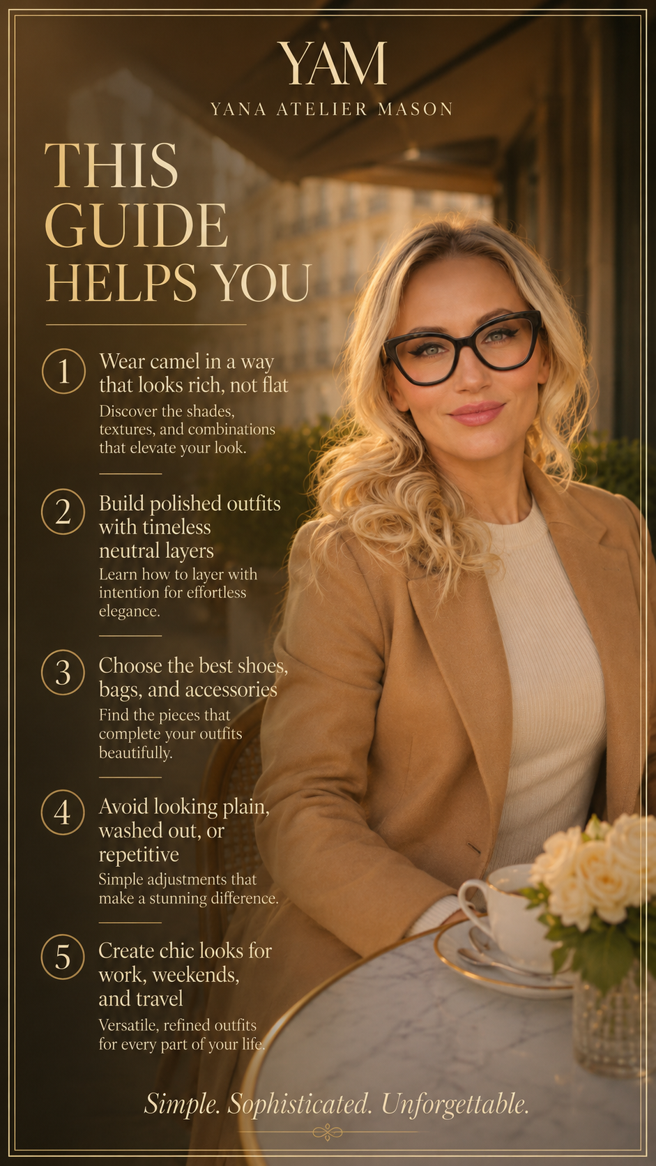 How to Wear Camel Without Looking Plain | Elegant Neutral Style Guide | Women’s Digital Fashion E-Book