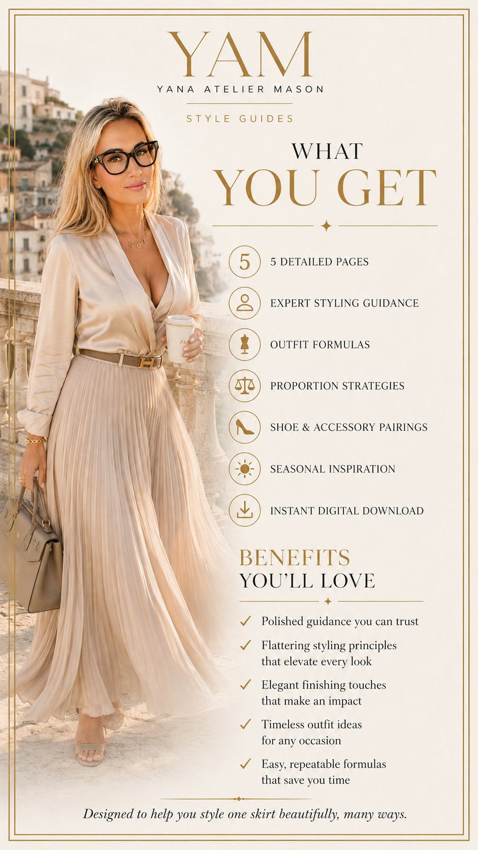 How to Style a Maxi Skirt | Elegant Outfit Guide for Women | Yana Atelier Mason