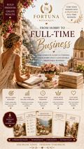 From Hobby to Full-Time Business Guide | Handmade Business Workbook | Small Business Planner | Etsy & Shopify Seller Success | Digital PDF Download