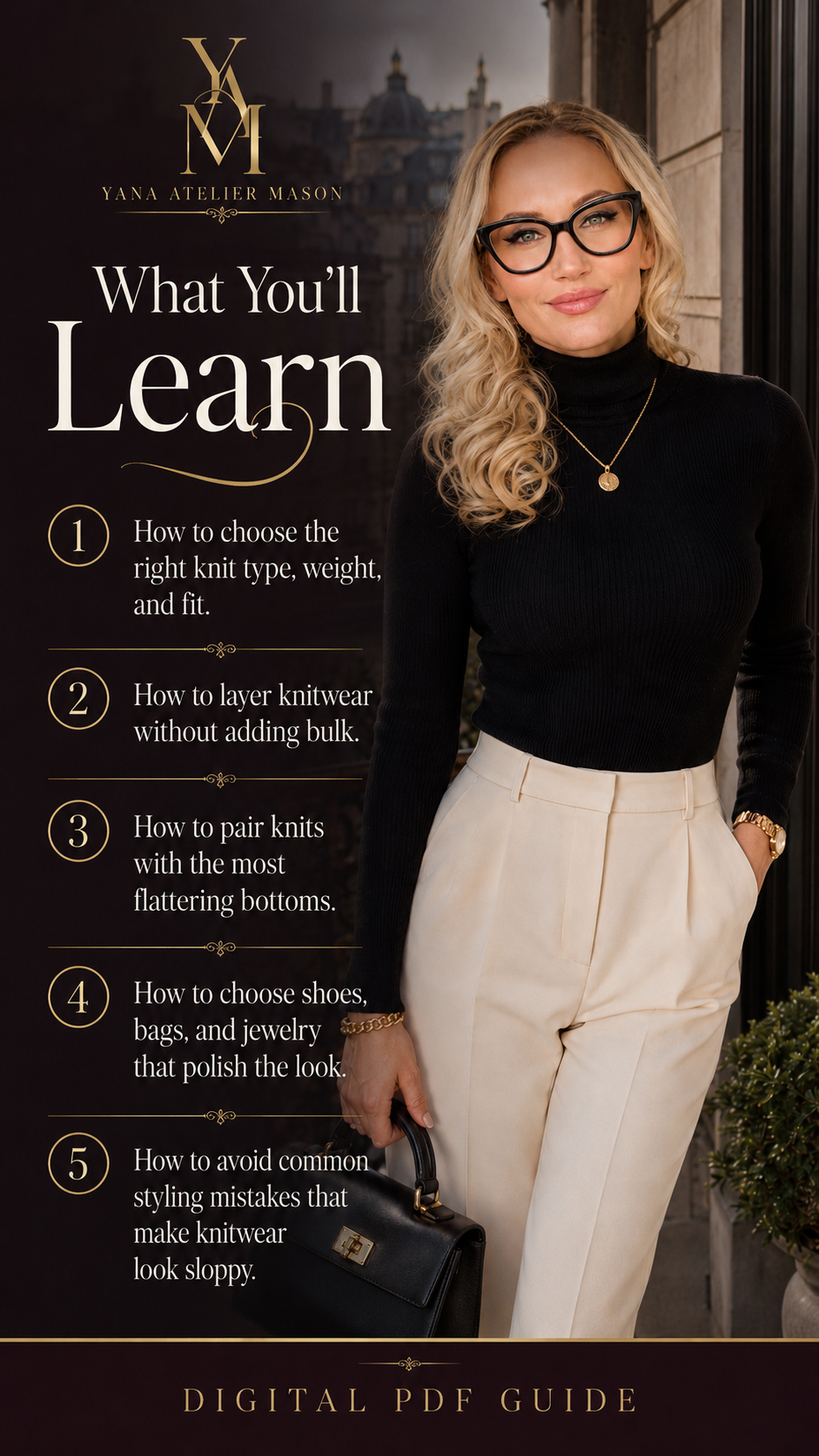 Knitwear Styling Guide | Elegant Sweater Outfits & Layering Guide