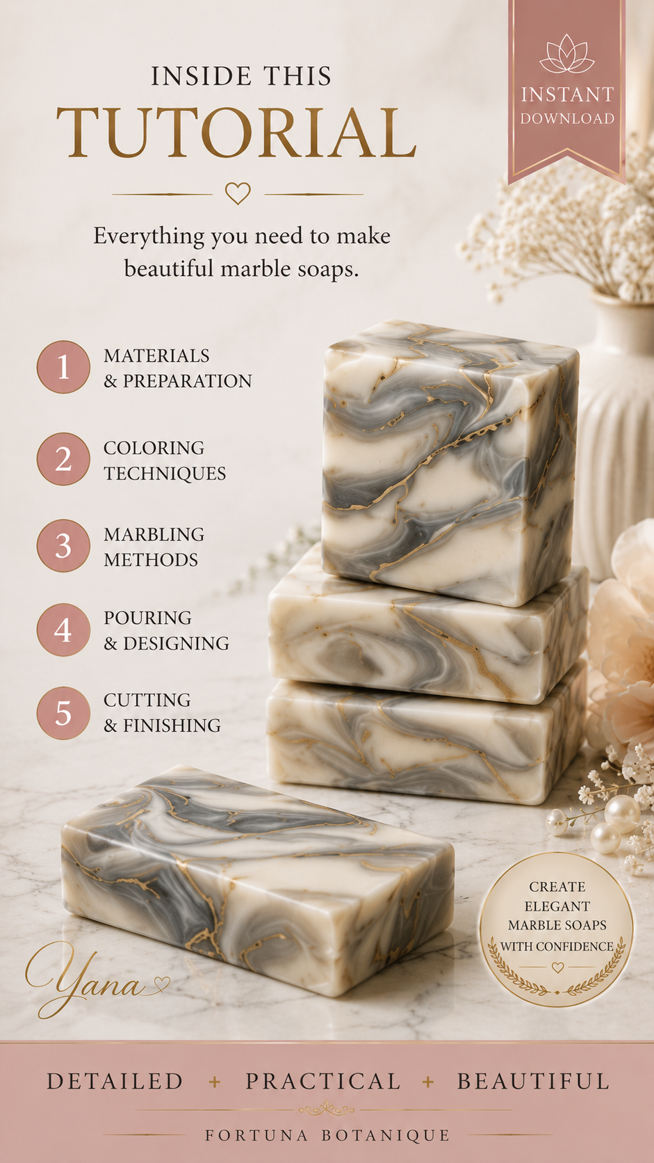 Marble Soap Tutorial | Luxury Marbled Soap Making Guide