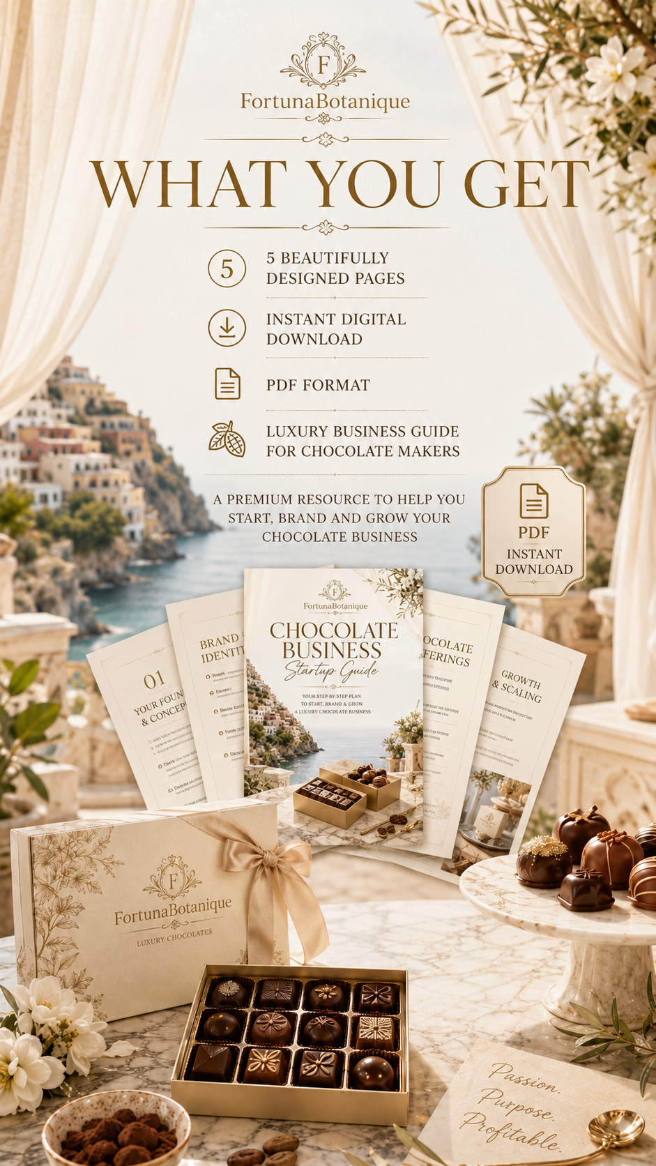 Chocolate Business Startup Guide | How to Start a Chocolate Business | Chocolatier Branding, Pricing & Packaging PDF
