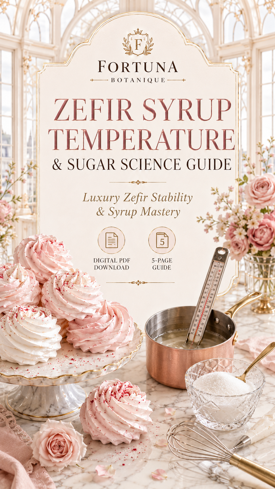 Zefir Syrup Temperature & Sugar Science Guide | Zefir Stability, Syrup & Texture Digital Guide