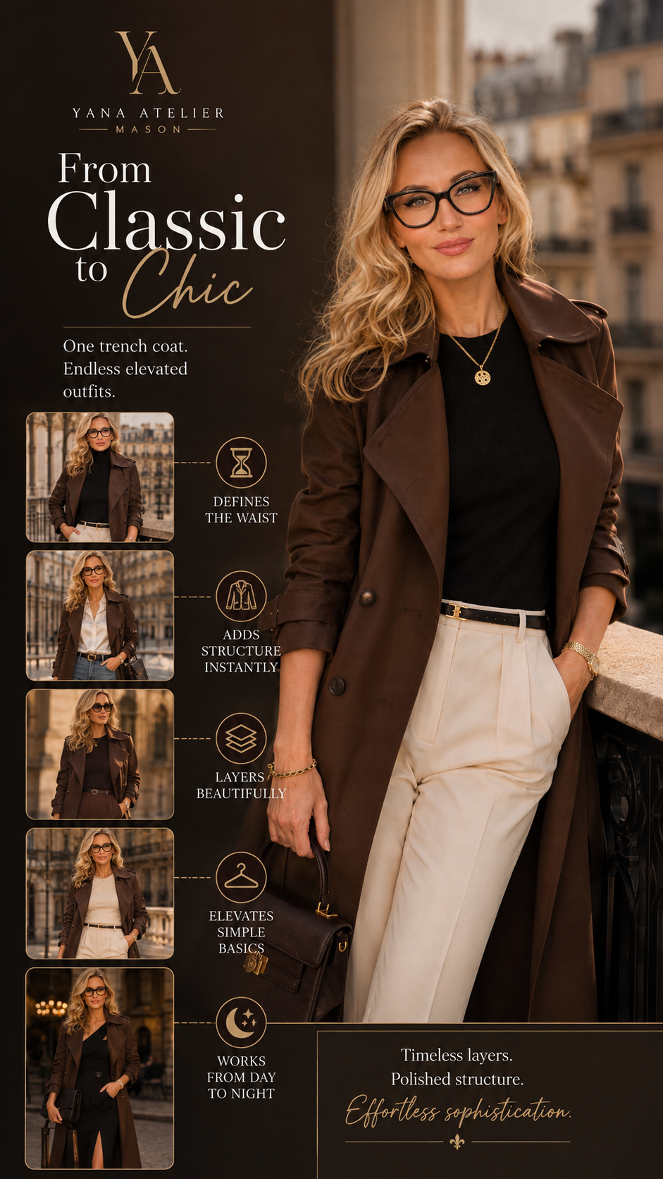 Trench Coat Styling Guide | Elegant Layering & Timeless Outfit Formulas
