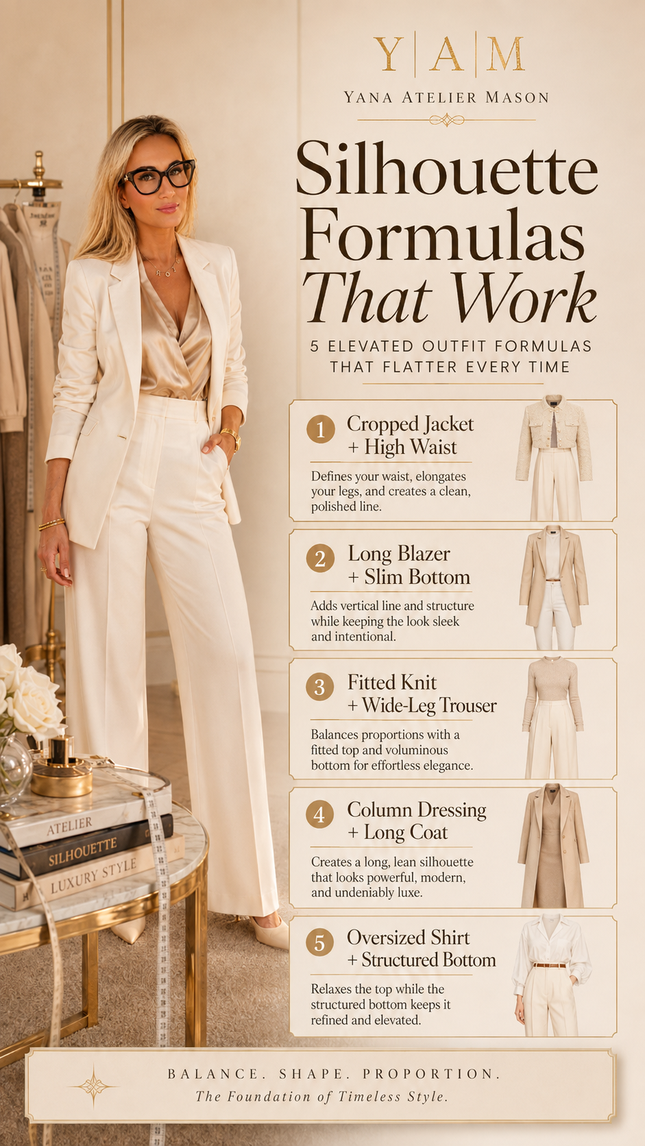 Proportion & Silhouette Balance Guide | Women’s Style & Body Proportion Guide