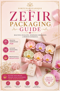 Luxury Zefir Packaging Guide | Premium Packaging Ideas for Zefir Flowers & Dessert Boxes | PDF Gift Box & Branding Guide