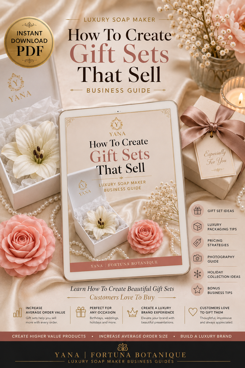 How to Create Gift Sets That Sell | Luxury Handmade Gift Box Business Guide | Increase Sales with Premium Gift Set Ideas PDF