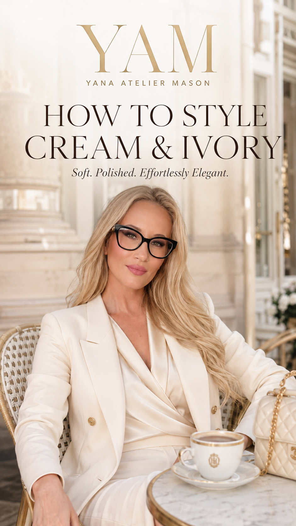 How to Style Cream & Ivory | Elegant Neutral Outfit Guide | Women’s Digital Style E-Book